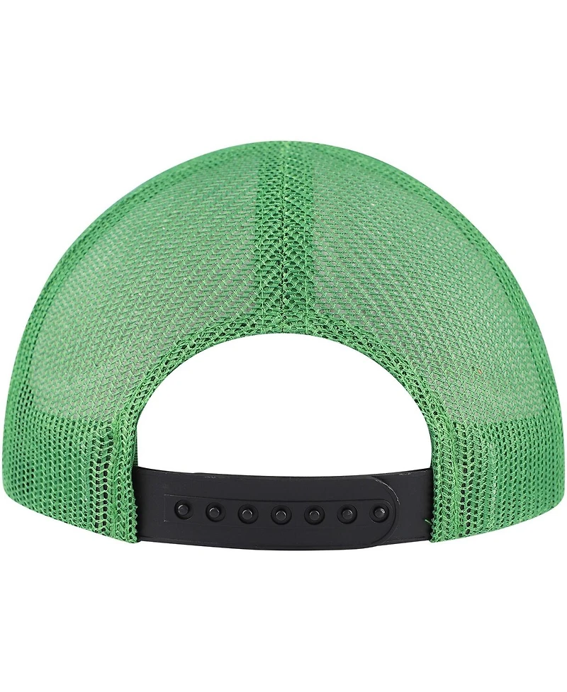 John Deere Toddler Black John Deere Trucker Adjustable Hat