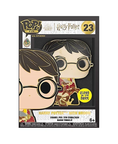 Funko Harry Potter With Broom Enamel Pin