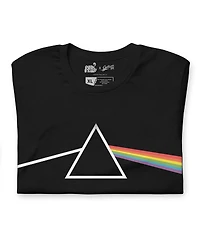 Section 119 Men's and Women's Black Pink Floyd Dark Side Of The Moon Tri-Blend T-Shirt