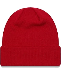 New Era Men's Red Ac Milan Core Cuffed Knit Hat