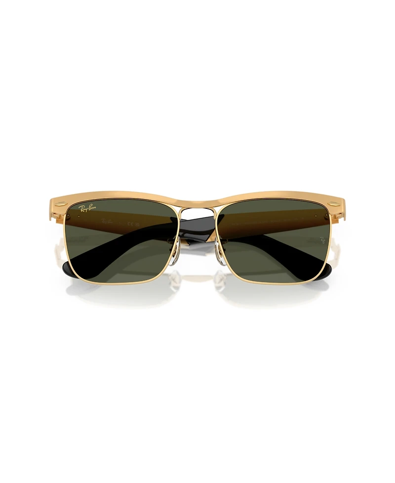 Ray-Ban Unisex Wayfarer Deluxe Sunglasses, RB3875