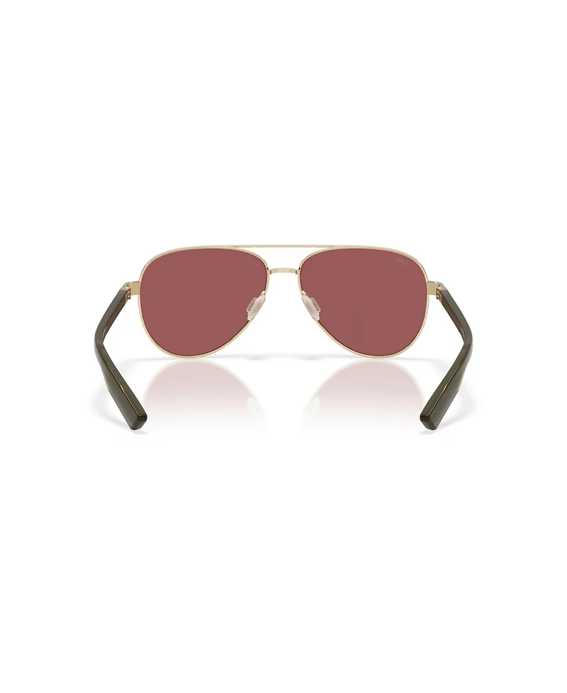 Costa Del Mar Unisex Peli Polarized Sunglasses, 6S4002