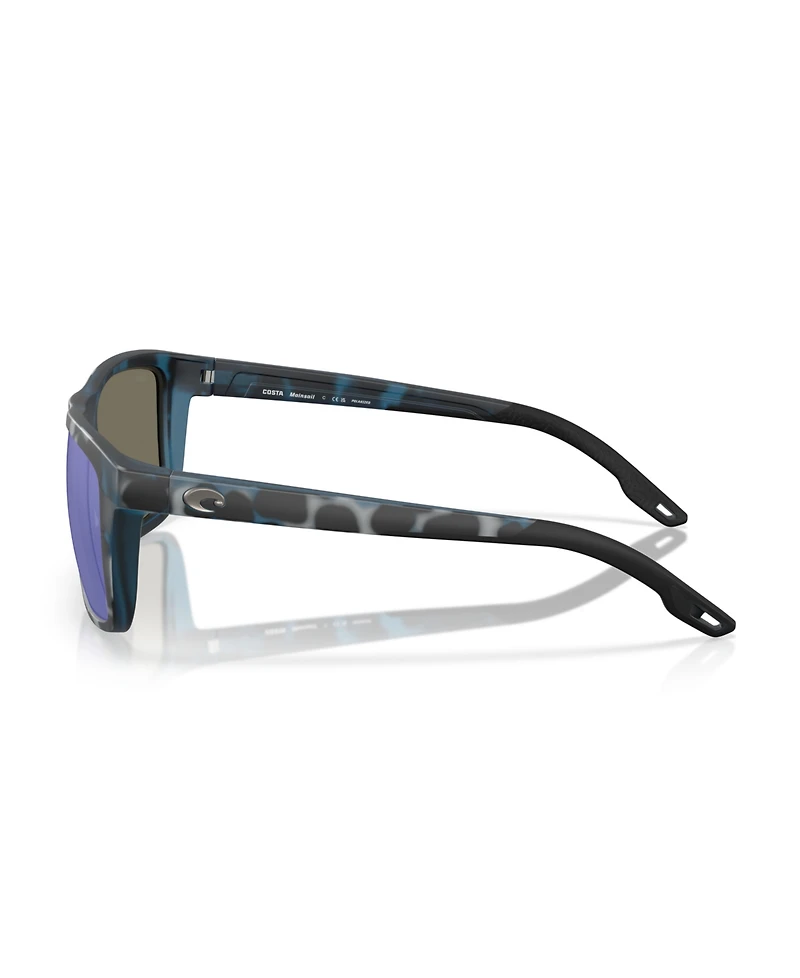 Costa Del Mar Men's Mainsail Polarized Sunglasses, 6S9107