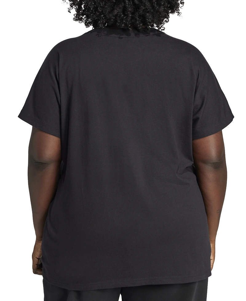 adidas Plus Cotton The Essentials Crewneck T-Shirt