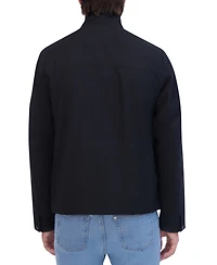 Robert Graham Men's Lightweight Peached Stand Collar Jacket