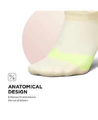 Feetures Elite Light Cushion No Show Tab Ankle Socks - Sport Sock with Targeted Compression