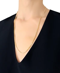 Italian Gold Forza Rope Chain 24" Necklace (2-1/2mm) in 14k Gold