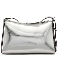 Calvin Klein Mandy Metallic Top Zipper Crossbody