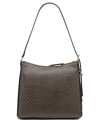Calvin Klein Mandy Mini Signature Top Zipper Shoulder Bag