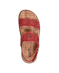 Earth Women's Ferne Strappy Slingback Casual Flat Sandals