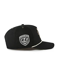 '47 Brand Men's Black Boston Bruins Old Time Hockey Rafter Sure Shot Hitch Adjustable Hat