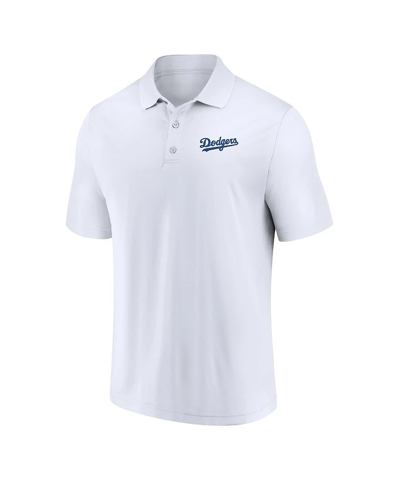 Fanatics Men's White Los Angeles Dodgers Component Polo