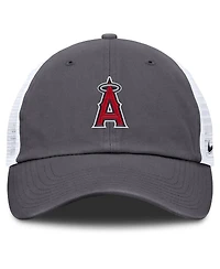 Nike Men's Gray Los Angeles Angels Adjustable Trucker Hat