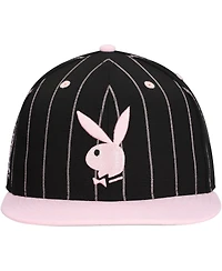 Lids Men's Black Playboy Logo Adjustable Hat