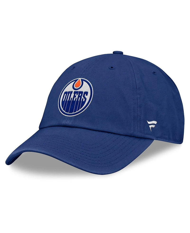 Fanatics Men's Blue Edmonton Oilers Decades Collection Adjustable Hat