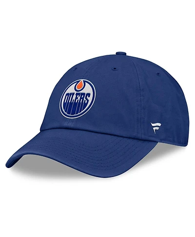 Fanatics Men's Blue Edmonton Oilers Decades Collection Adjustable Hat