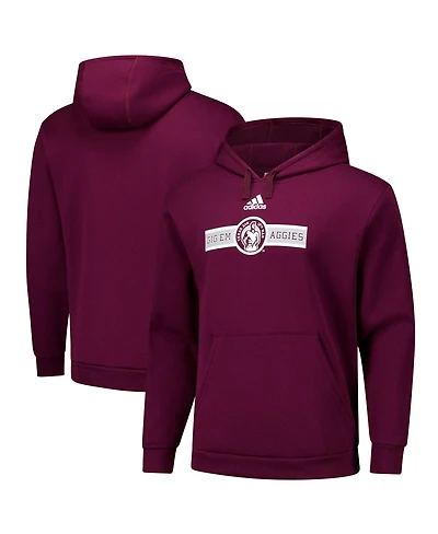 Adidas Men's Maroon Texas A M Aggies Hero Fleece Pullover Hoodie