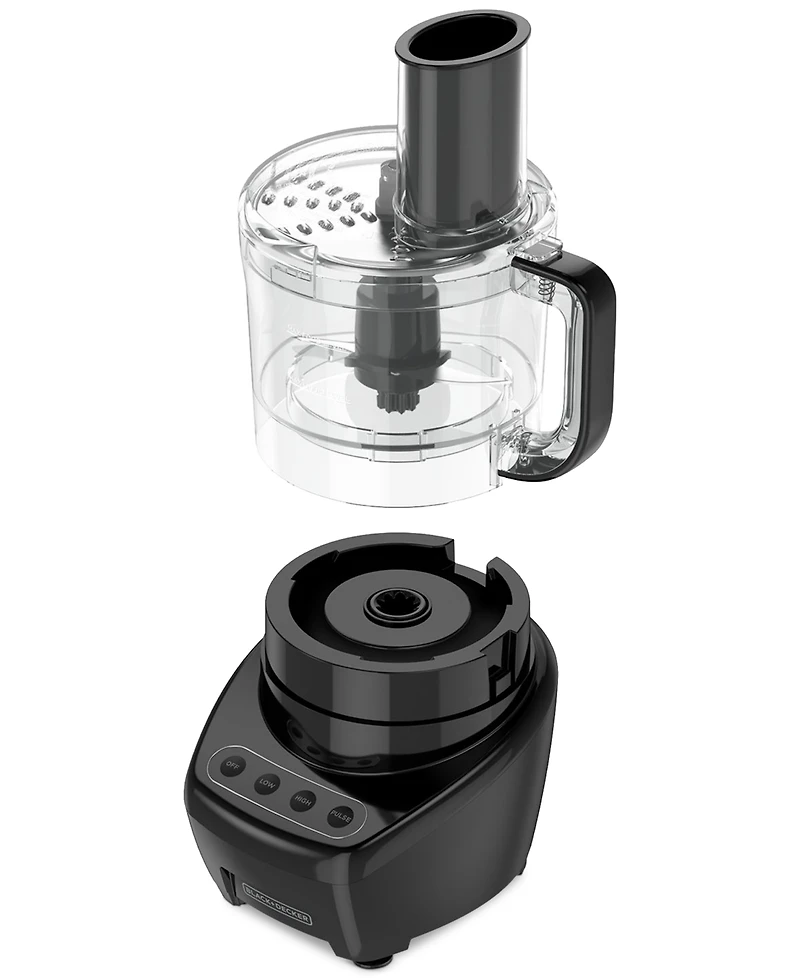 Black & Decker Top Shelf Quiet Technology 8-Cup Food Processor