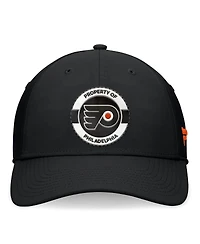 Fanatics Men's Black Philadelphia Flyers Authentic Pro Training Camp Flex Hat