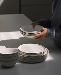 Fable Dinner Plates, Set of 4