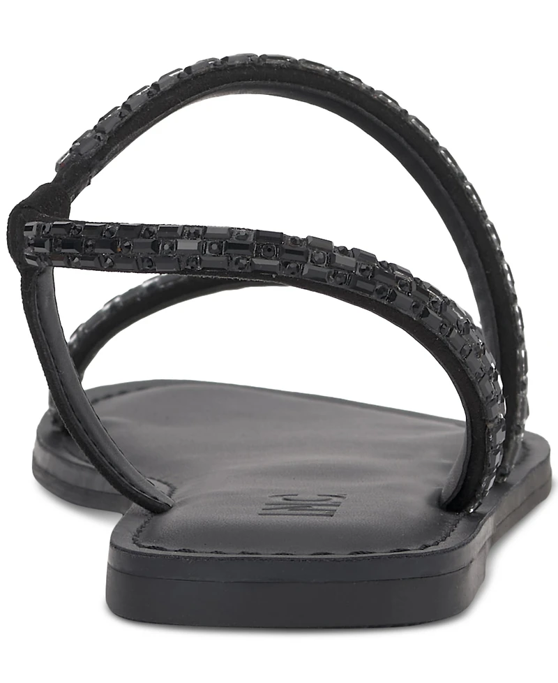 I.n.c. International Concepts Women's Mahlah Embellished Asymmetrical Sandals, Created for Macy's