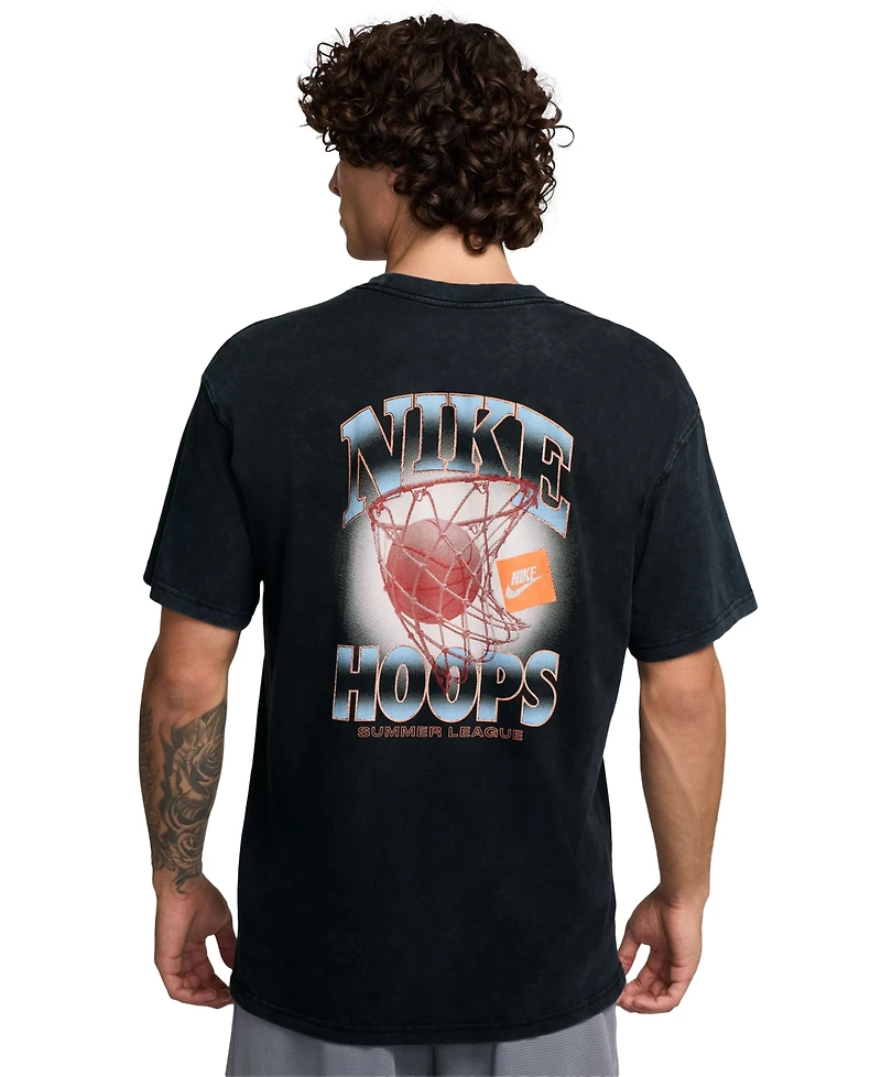 Nike Men's Max90 Loose-Fit Basketball Graphic T-Shirt