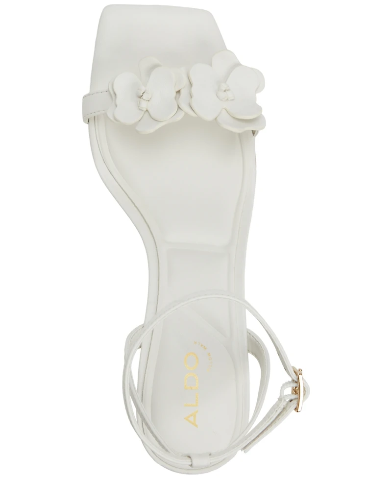 Aldo Women's Daisyrose Floral Kitten-Heel Dress Sandals