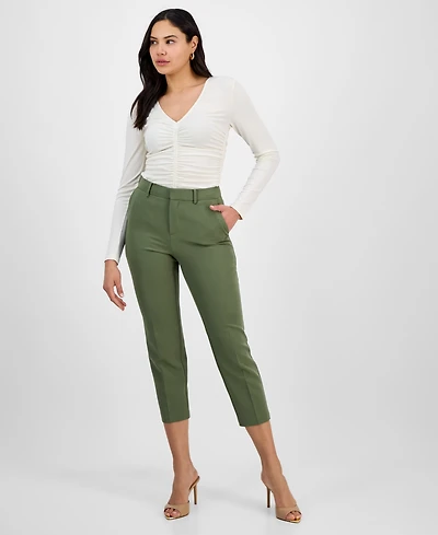 I.n.c. International Concepts Women's Slim Cropped Trousers
