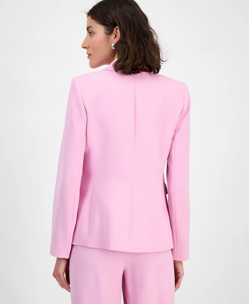Tahari Asl Women's Peak-Lapel Button-Cuff Jacket