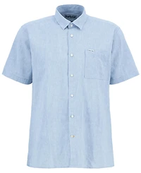 Barbour Men's Nelson Linen Short Sleeve Summer Shirt