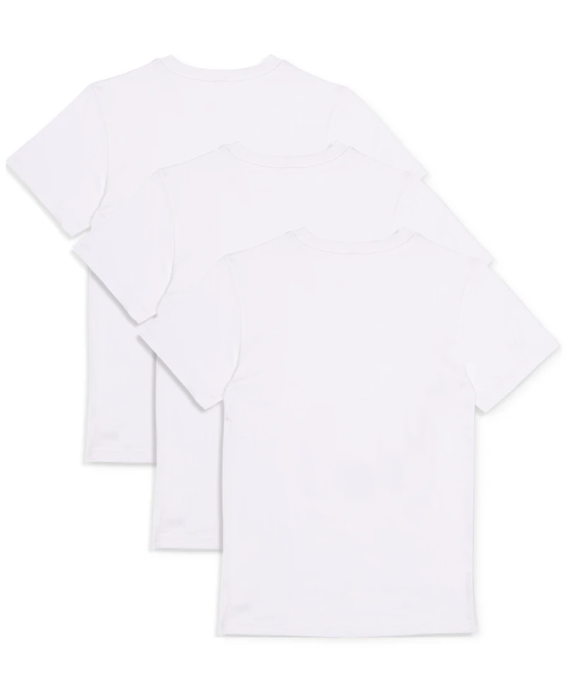 Calvin Klein Little & Big Boys Cotton T-Shirts, Pack of 3