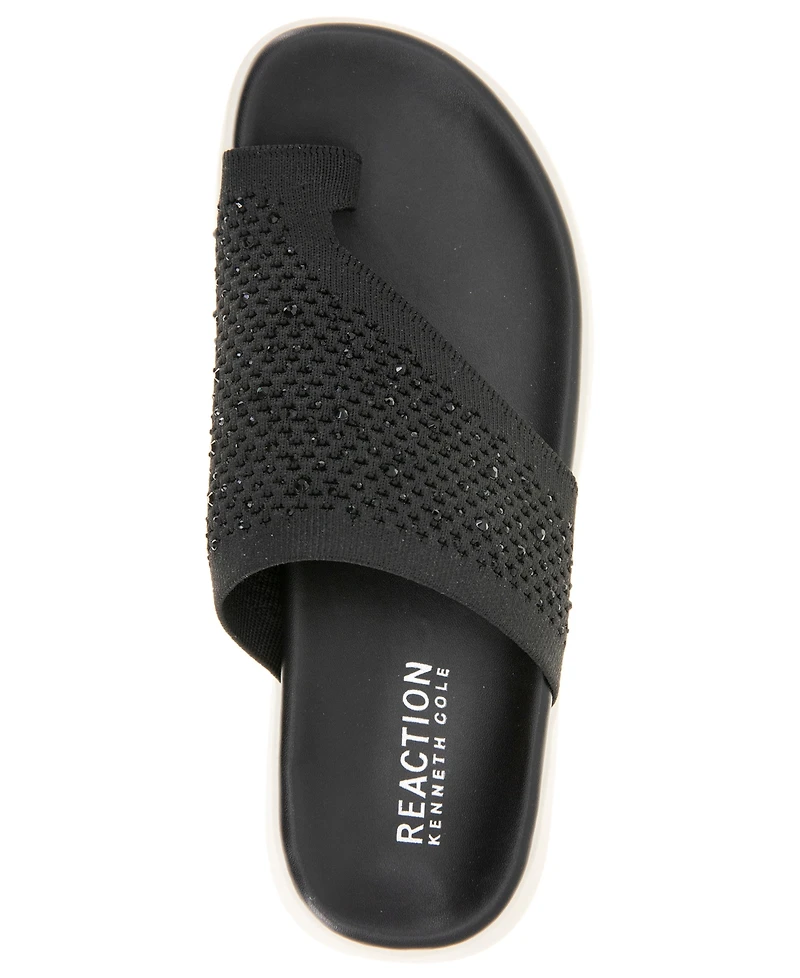 Kenneth Cole Reaction Women's Teffi Knit Round Toe Flat Sandals