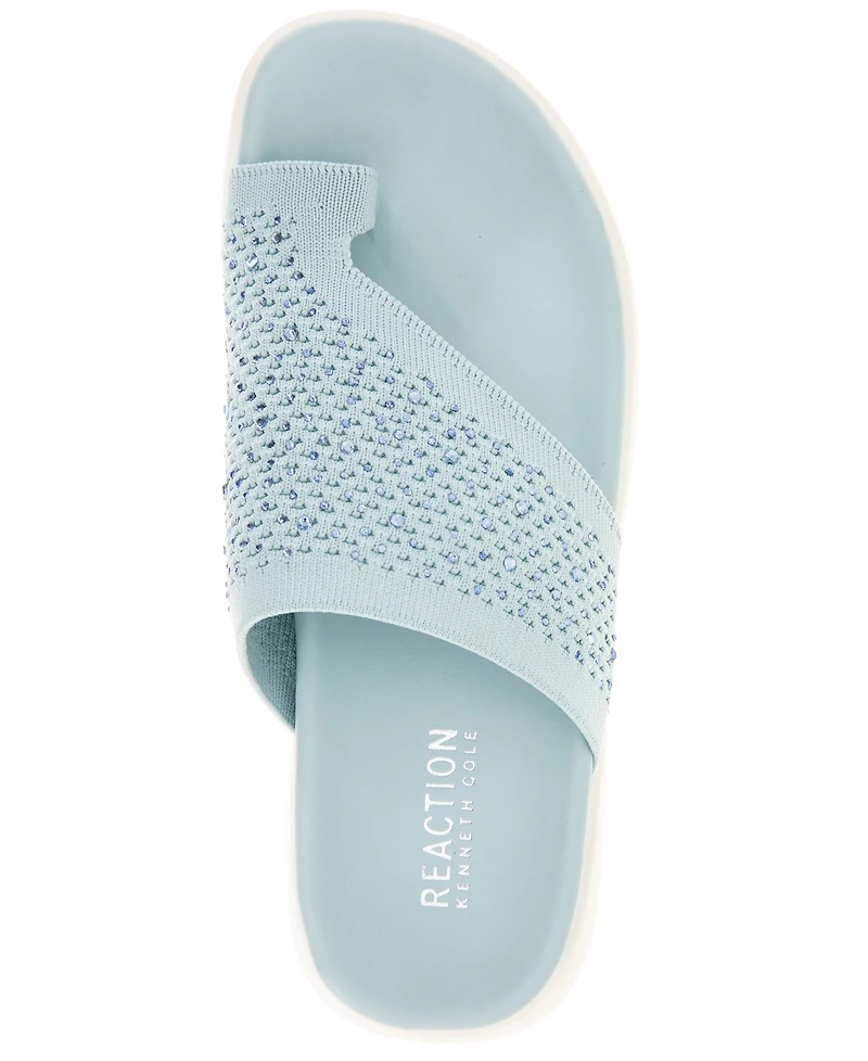 Kenneth Cole Reaction Women's Teffi Knit Round Toe Flat Sandals