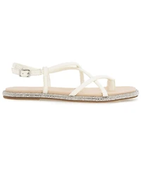 Kenneth Cole Reaction Women's Waltz Strappy Square Toe Flat Sandals