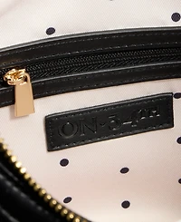 On 34th Woven Crossbody Hobo, Exclusively at Macy's