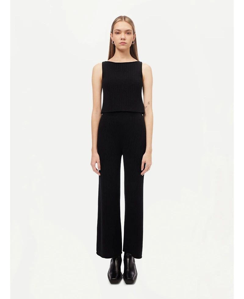Gobi Cashmere Women's Crop Top