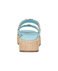 Marc Fisher Women's Pelma Double Band Flatform Sandals