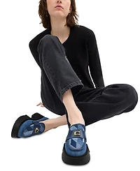 Coach Women's Leah Platform Loafer Pumps