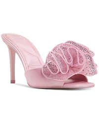 Aldo x Disney Women's Auroramule Ruffle High Heel Dress Sandals