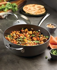 Rachael Ray Professional Hard-Anodized Nonstick 4-Qt. Saucier Saucepan