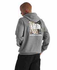 The North Face Men's Lunar New Year Snake Print Graphic Hoodie