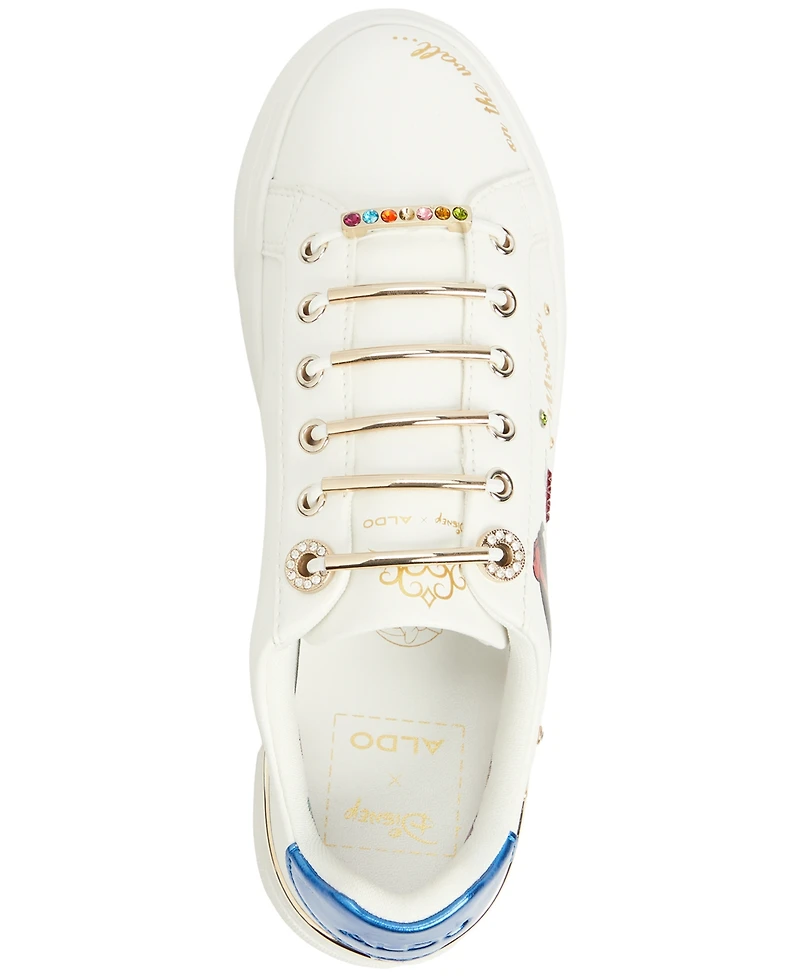Aldo x Disney Women's Snowwhitekicks Lace-Up Low-Top Sneakers