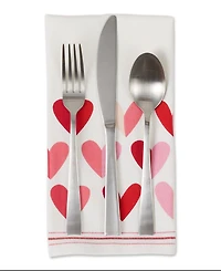 Design Imports Valentine's Day Napkin, Set of 6
