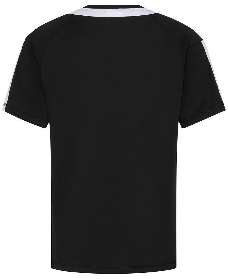 adidas Big Boys Sereno 3-Stripe Mesh-Accent Soccer Shirt