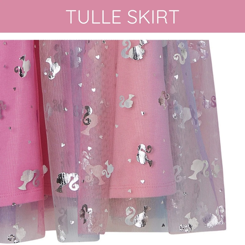 Barbie Big Girls Tulle Dress