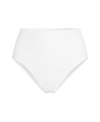 Lands' End Women's Chlorine Resistant Ottoman Rib High Waisted Bikini Bottoms