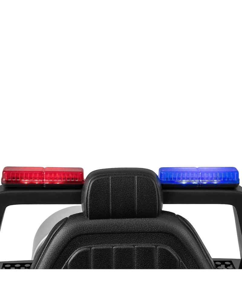 12V Kids Ride on Police Car with Remote and Siren Flashing Lights