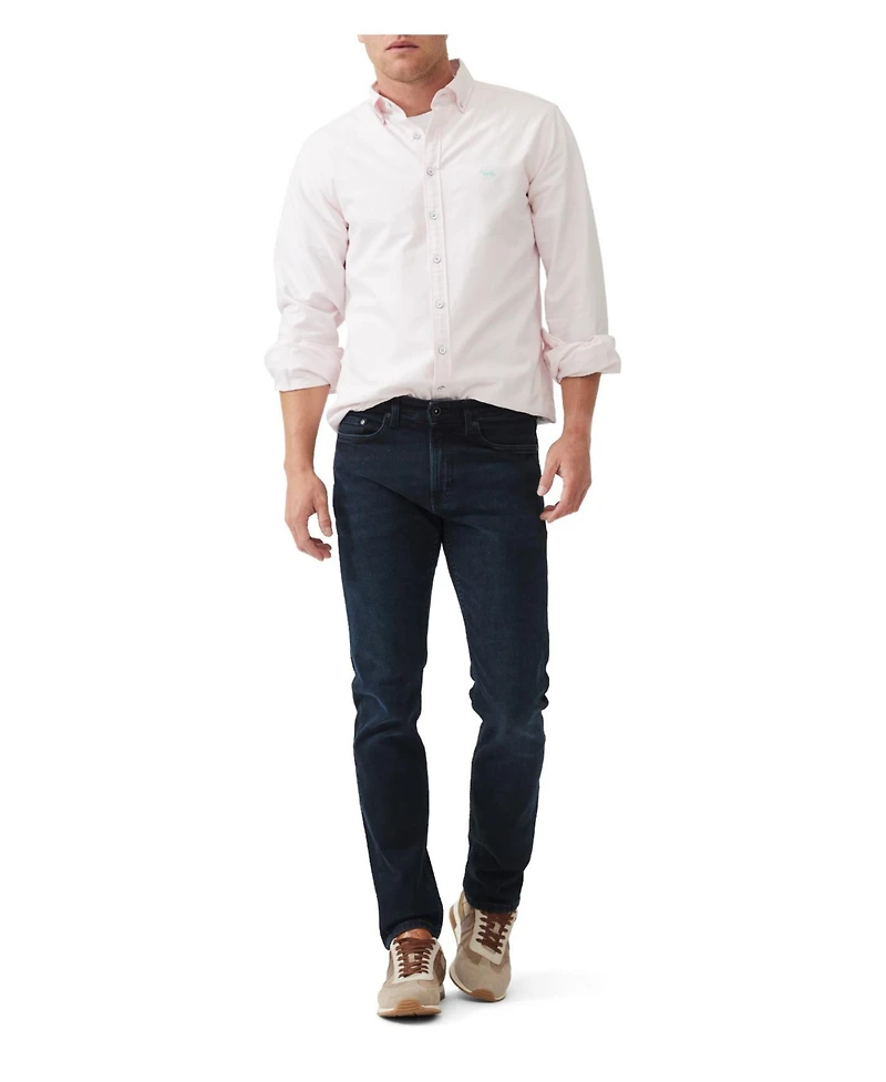 Rodd & Gunn Men's Oxford Long Sleeve Sports Fit Cotton Shirt