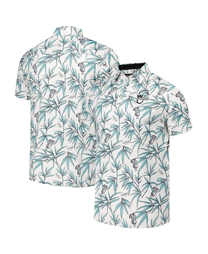 Flomotion Men's White Wm Phoenix Open Rum Club Polo Shirt