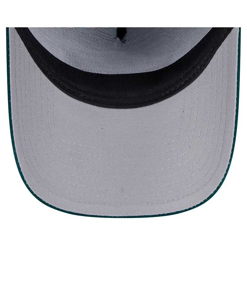 New Era Men's Green Minnesota Wild Core A-Frame 9FORTY Adjustable Hat